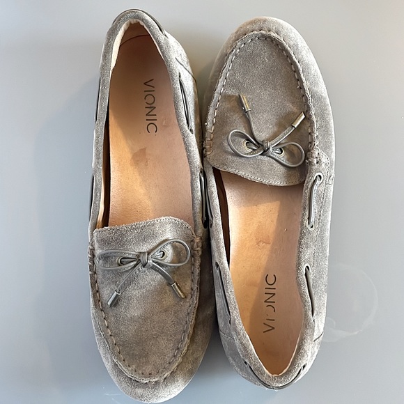 Vionic Suede Loafers - Picture 2 of 4